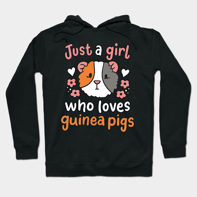 Guinea Pigs Rodent Guinea Pig Lover Hoodie by KAWAIITEE